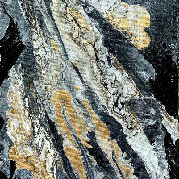 Original Fluid Acrylic Painting - Picture 2 of 2